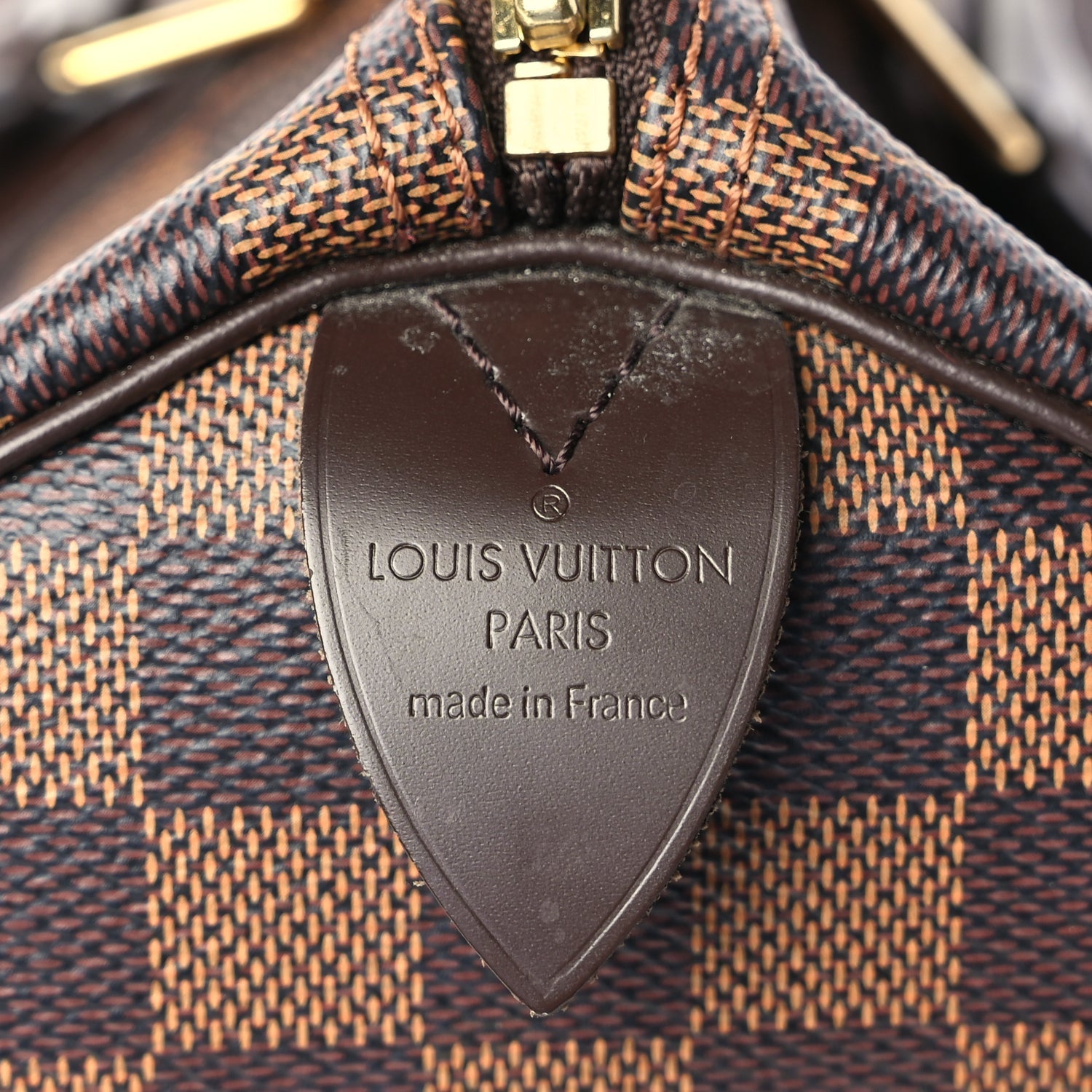 Louis Vuitton Damier Ebene Speedy 30 5 of 8