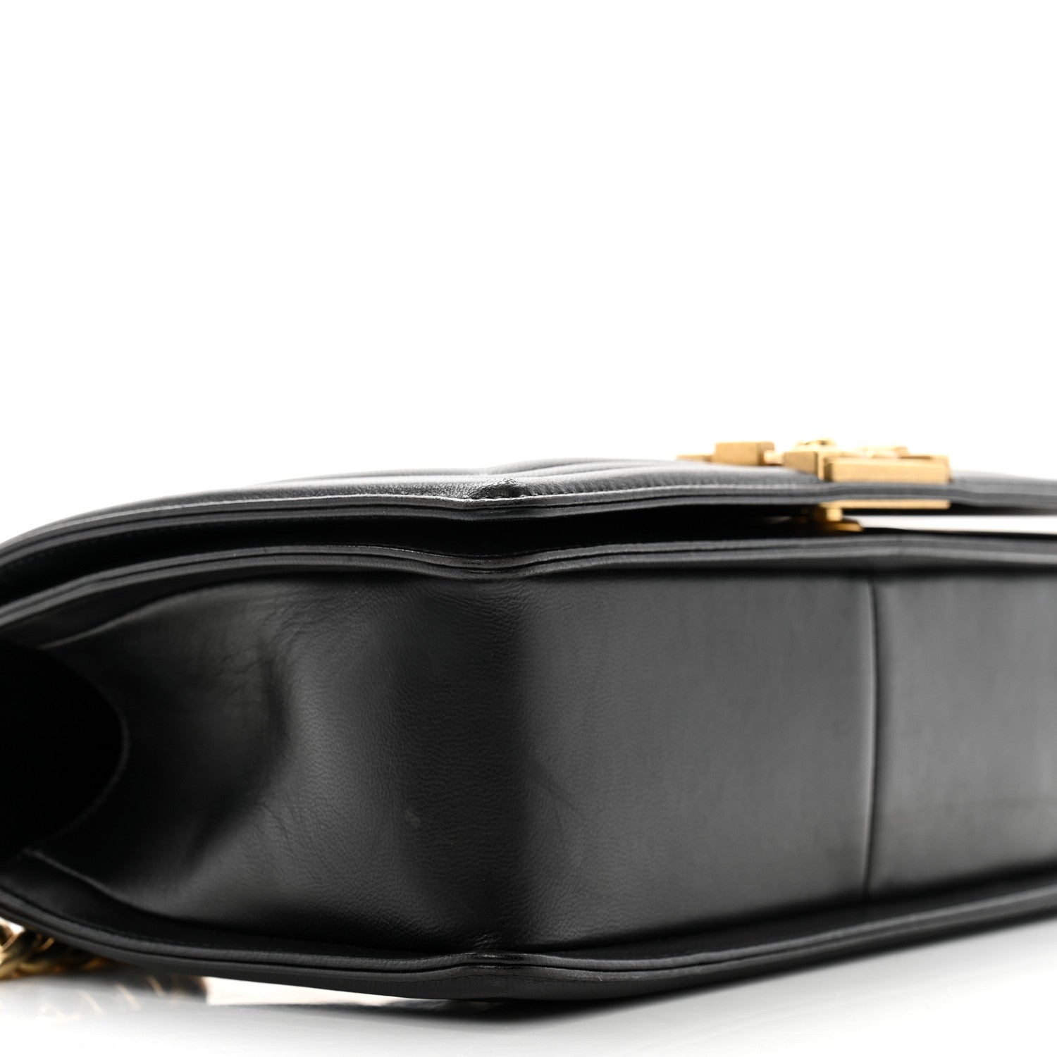 Chanel Lambskin Quilted Medium Boy Flap Black 9 of 13