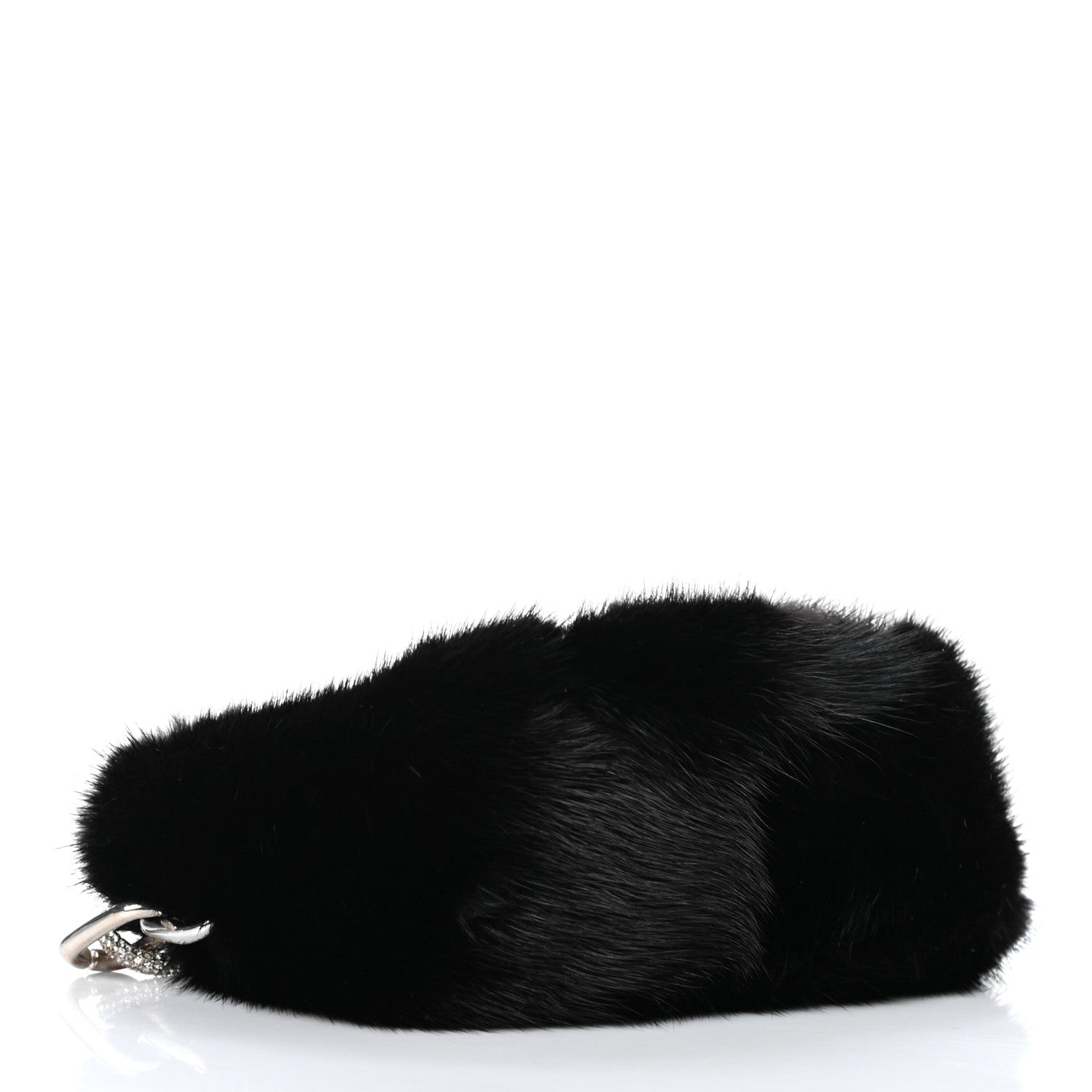 Alexander Wang Fur Micro Mini CEO Bag Black 4 of 8