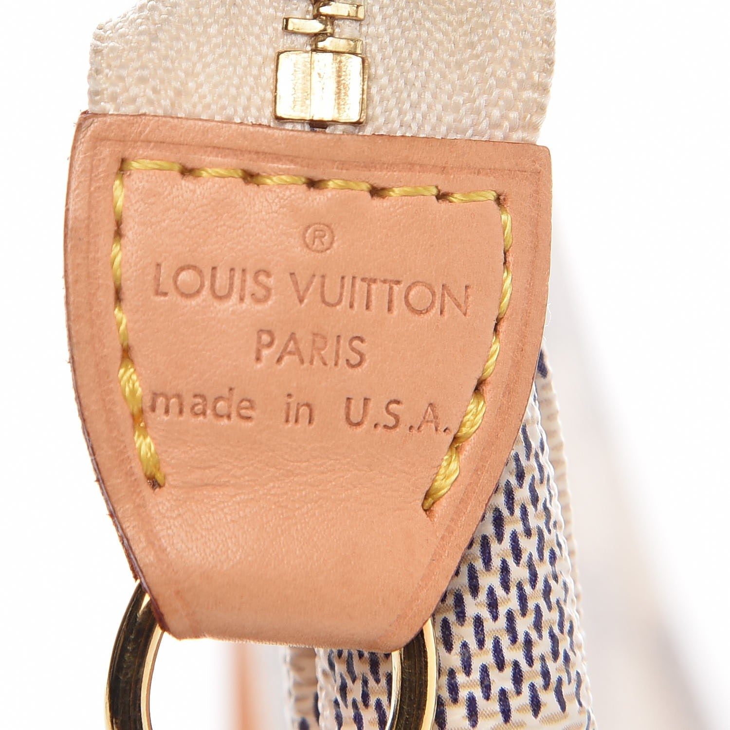 Louis Vuitton Damier Azur Pochette Accessories 6 of 7