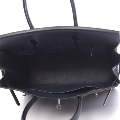 Hermes Togo Birkin 30 Bleu Nuit 5 of 10