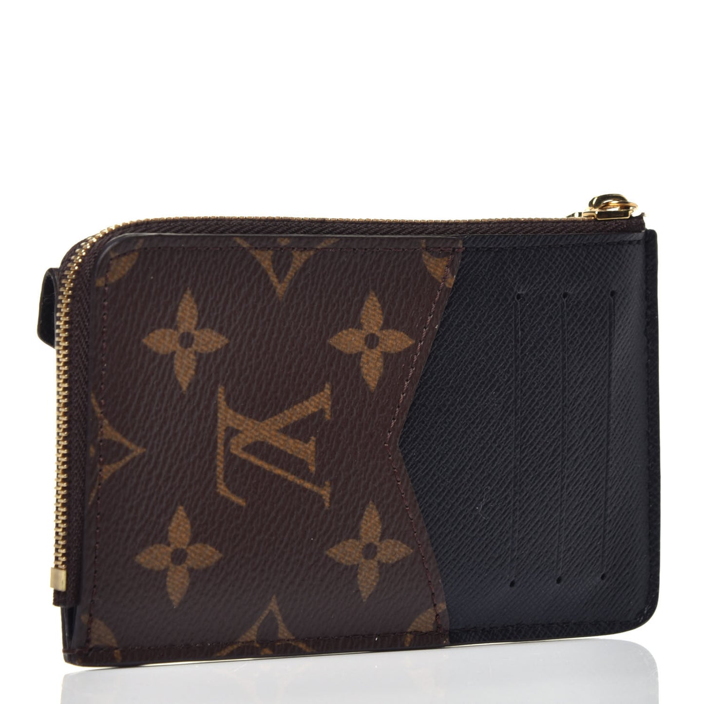 Monogram Recto Verso Card Holder Black