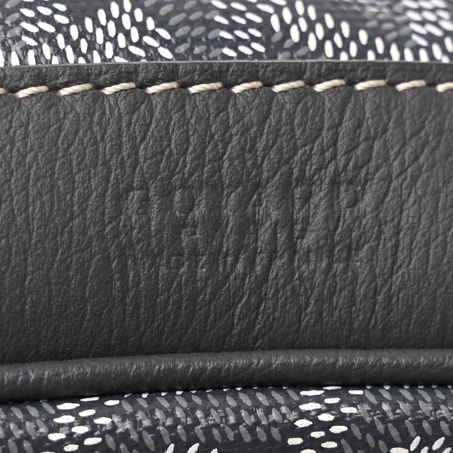 Goyardine Petit Flot Bucket Bag PM Grey