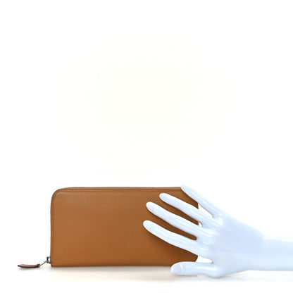 Hermes Epsom Silk'In Wallet Sesame 2 of 7