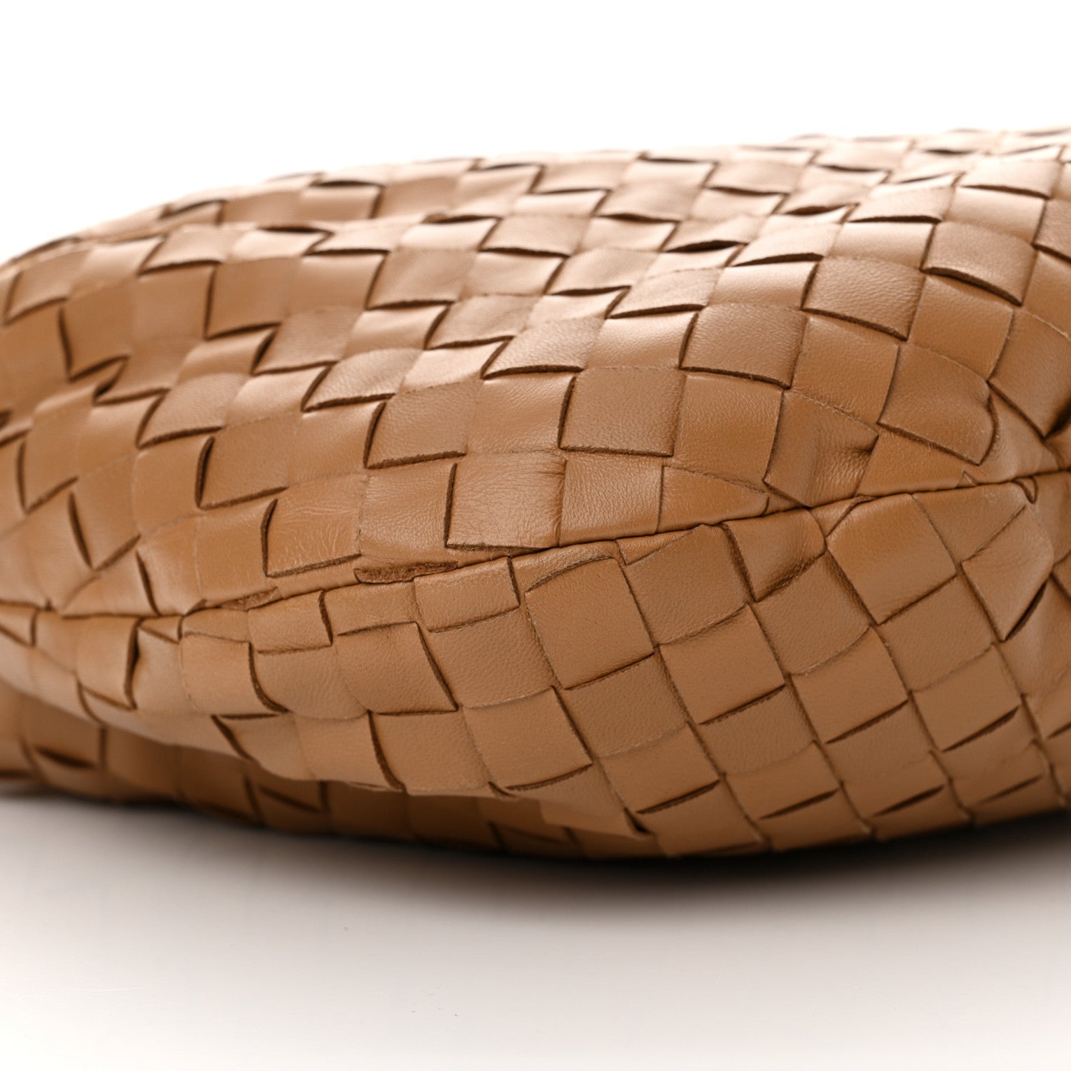 Bottega Veneta Nappa Intrecciato Teen Jodie Hobo Caramel 8 of 9