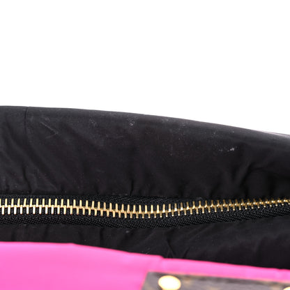 Louis Vuitton Econyl Monogram Pillow Maxi Multi Pochette Accessories Black Fuchsia 14 of 19