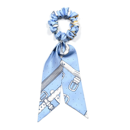 Hermes Silk Twilly Scrunchie 2 of 3