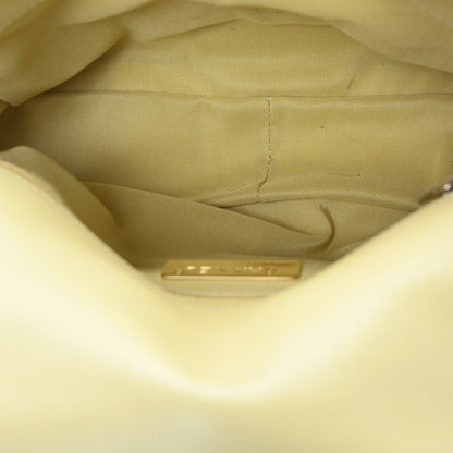 Chanel Lambskin Quilted Medium Chanel 19 Flap Yellow 5 of 13