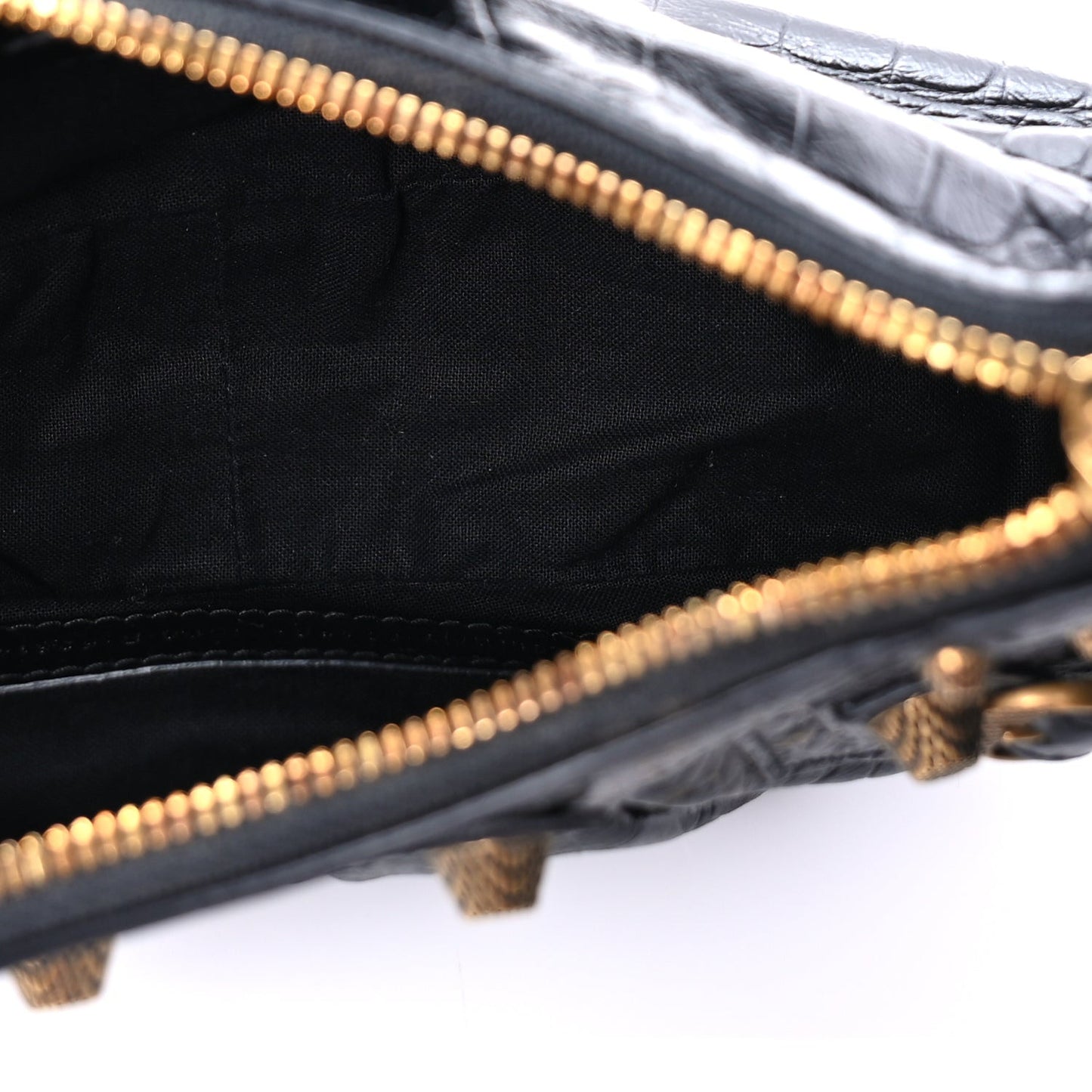 Agneau Arena Le Cagole Shoulder Bag XS Black