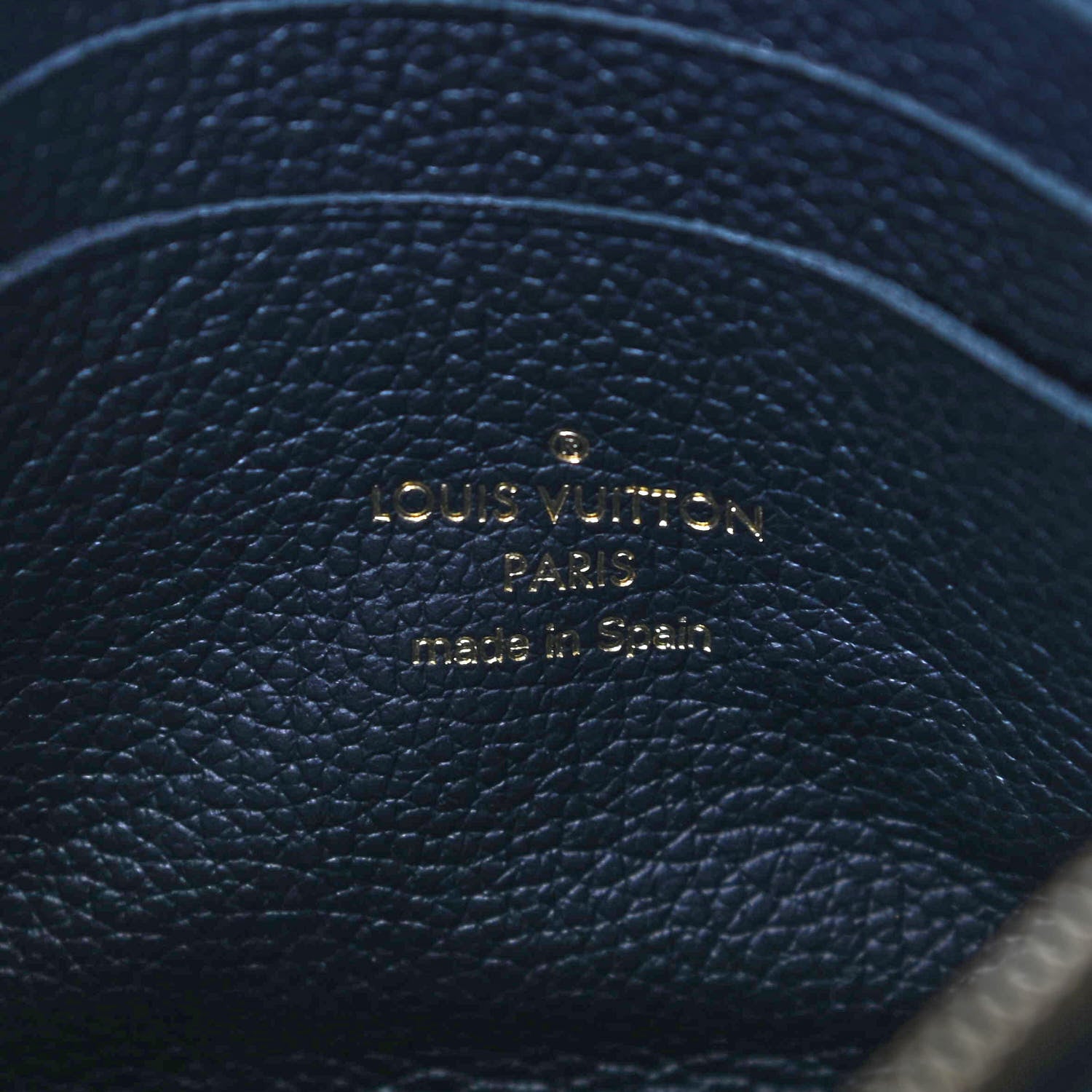 Louis Vuitton Empreinte Double Zip Pochette Black 7 of 8