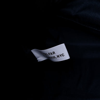 Telfar Vegan Leather Large Shopping Bag Navy 7 of 9