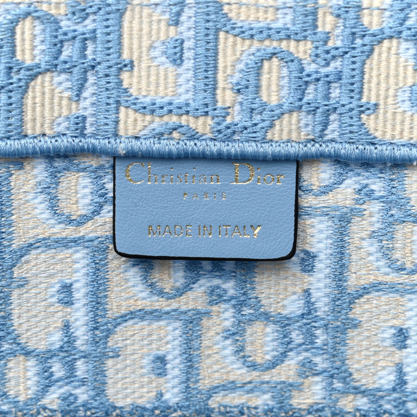 Oblique Medium Book Tote Light Blue