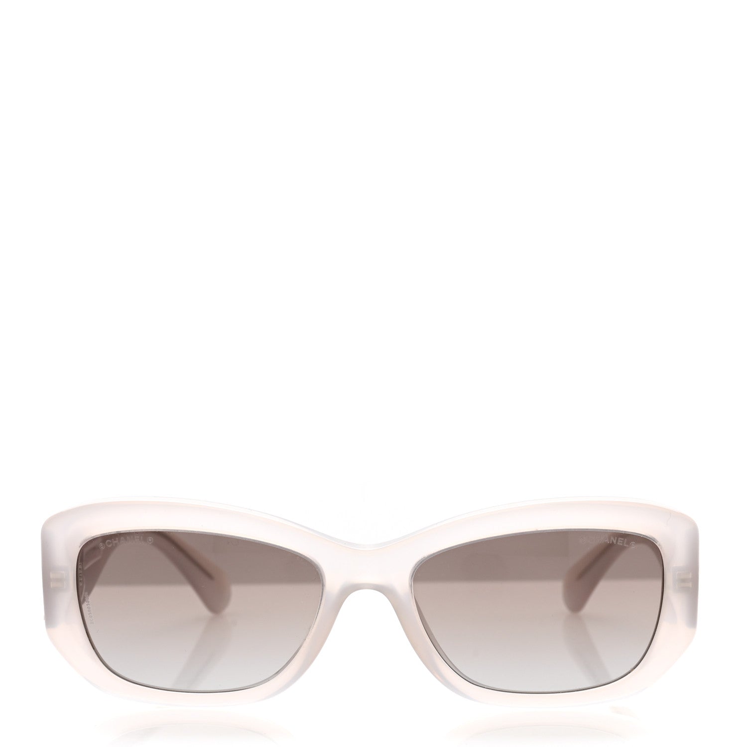 Chanel Acetate Rectangle Sunglasses 5493 Grey 2 of 8