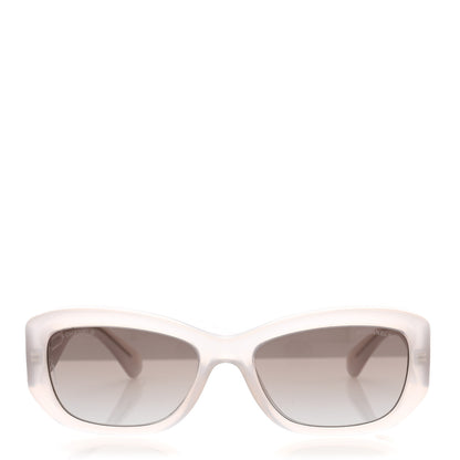 Chanel Acetate Rectangle Sunglasses 5493 Grey 2 of 8
