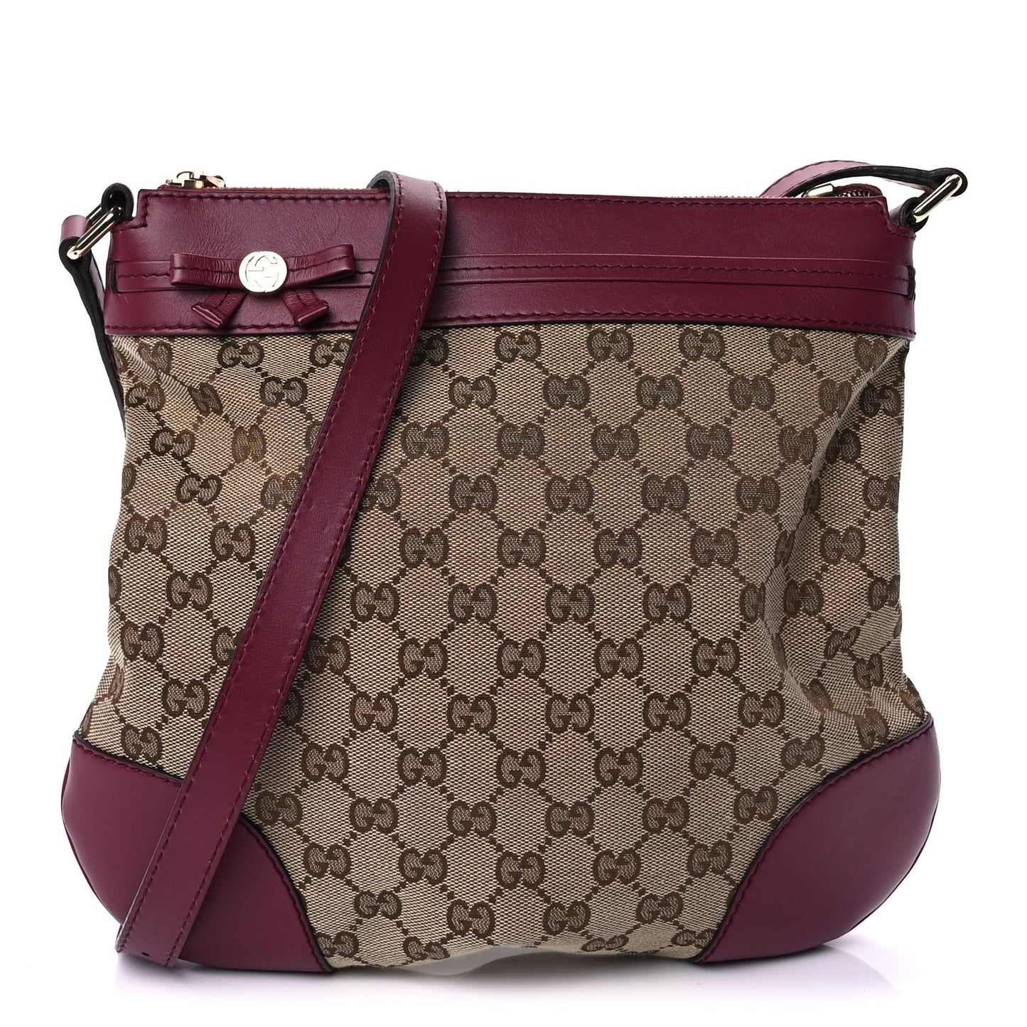 Monogram Mayfair Messenger  Cherry