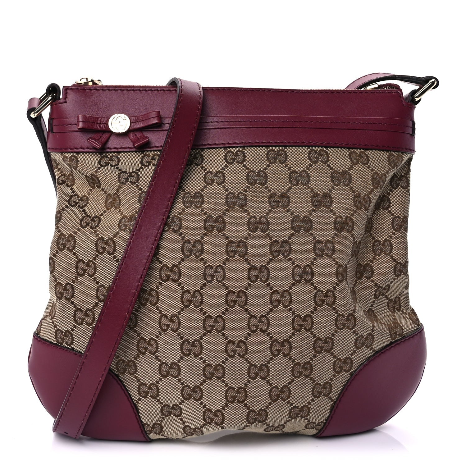 Gucci Monogram Mayfair Messenger  Cherry 1 of 8