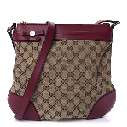 Gucci Monogram Mayfair Messenger  Cherry 1 of 8