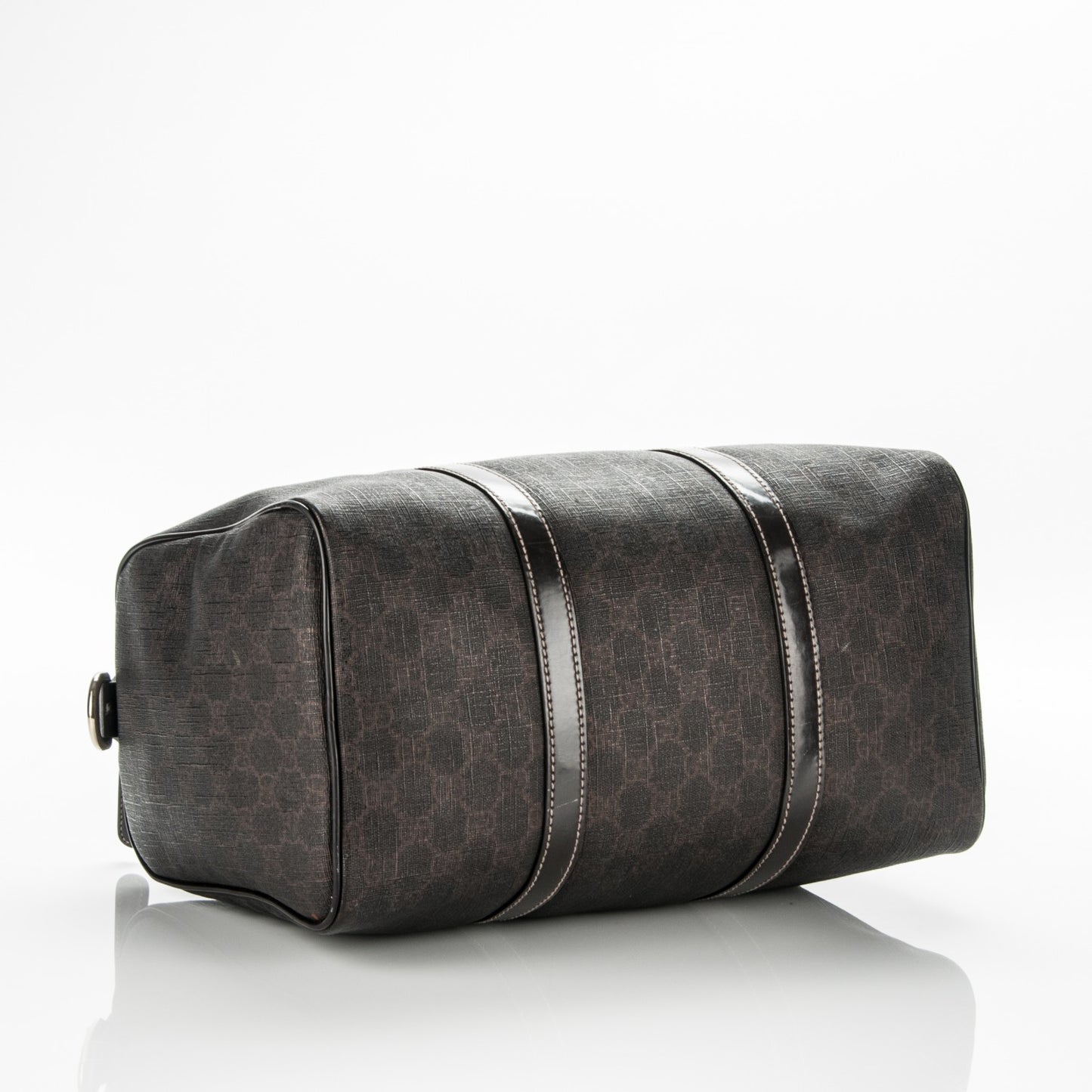 GG Plus Monogram Medium Joy Boston Dark Brown