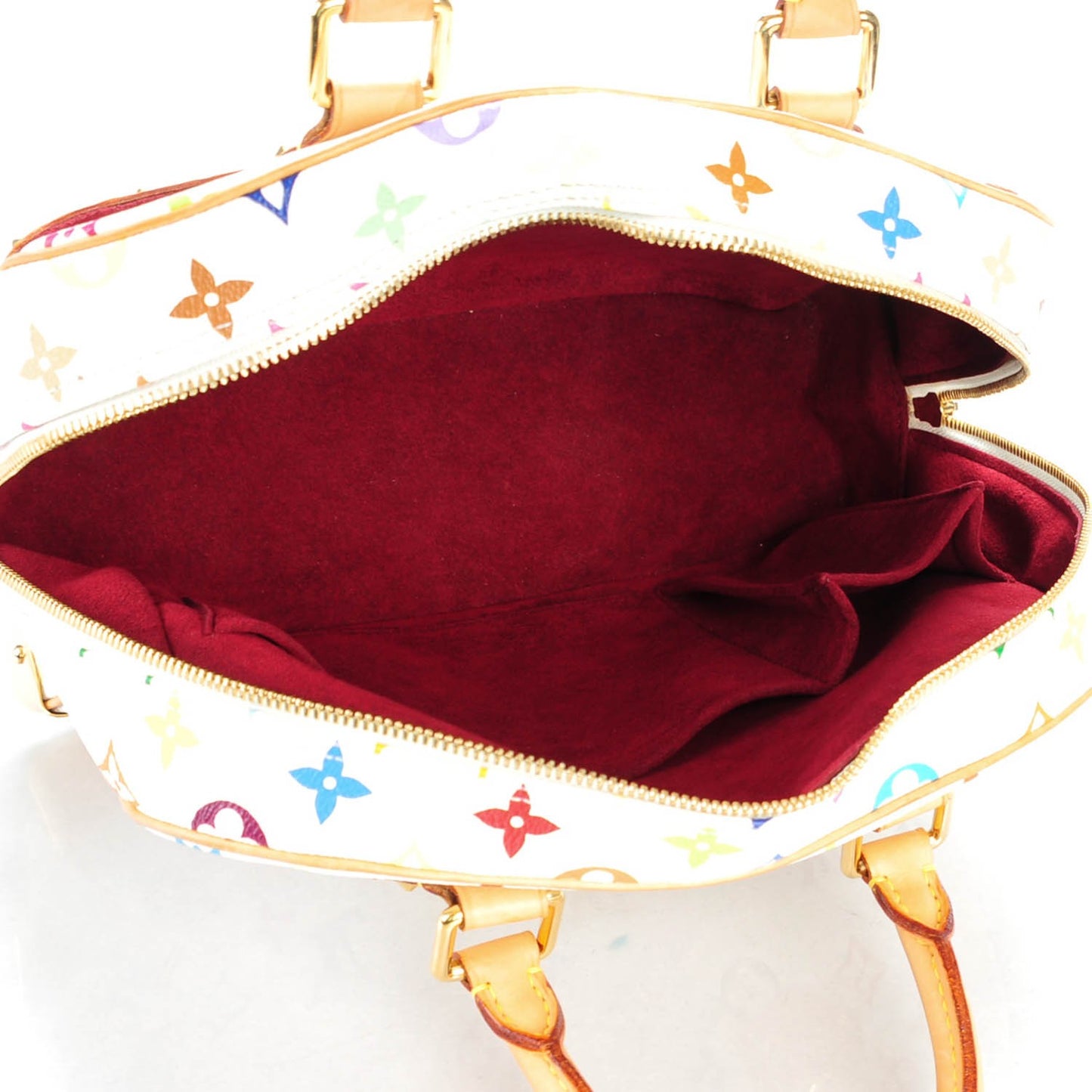 Monogram Multicolor Trouville White