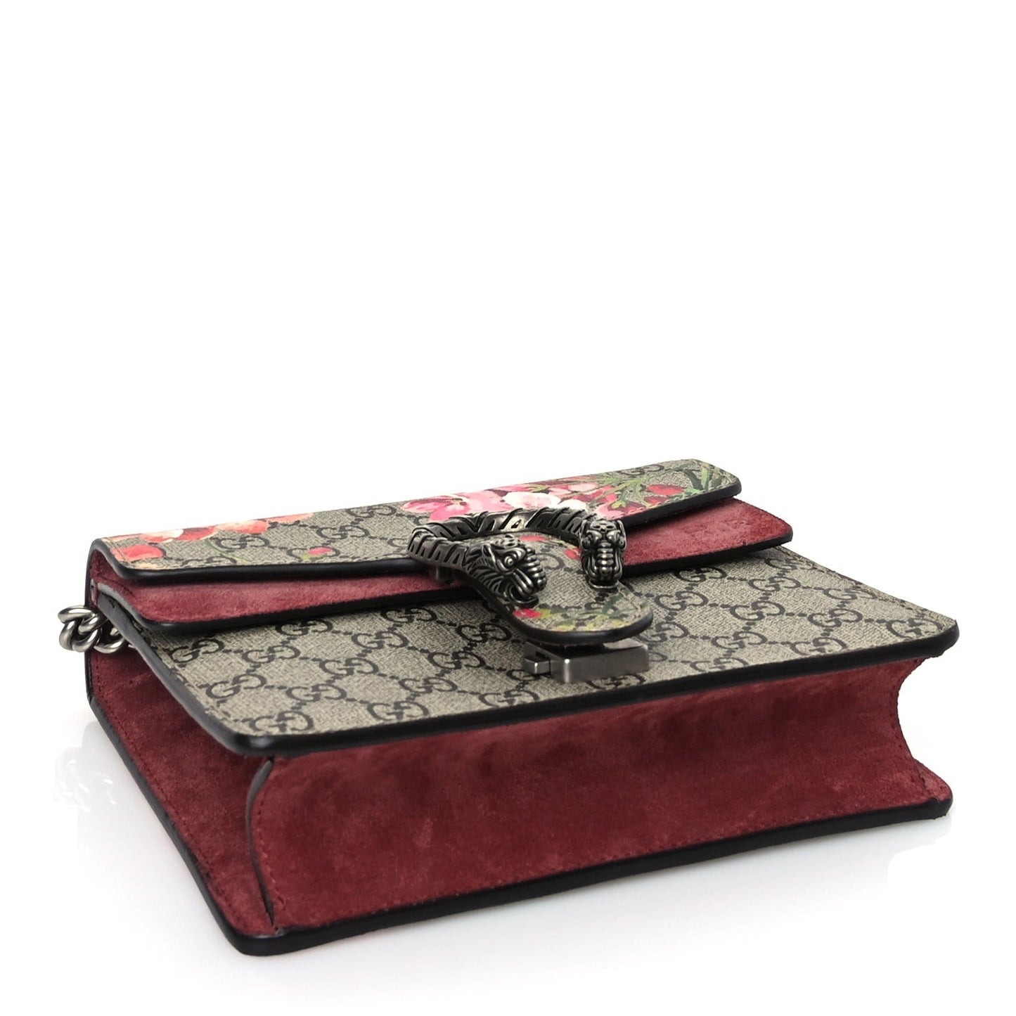 GG Supreme Monogram Blooms Mini Dionysus Shoulder Bag  Beige Multicolour Dry Rose