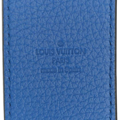 Louis Vuitton Taurillon Bandouliere Shoulder Strap Blue 4 of 6