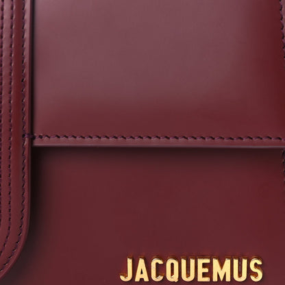 Jacquemus Smooth Calfskin Le Grand Bambino Dark Burgundy 6 of 8