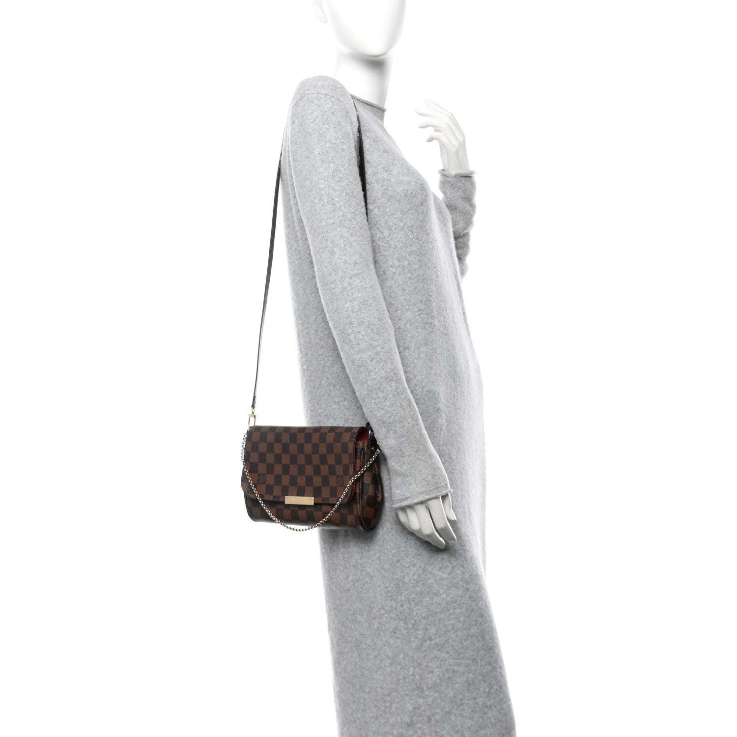 Louis Vuitton Damier Ebene Favorite MM 2 of 16