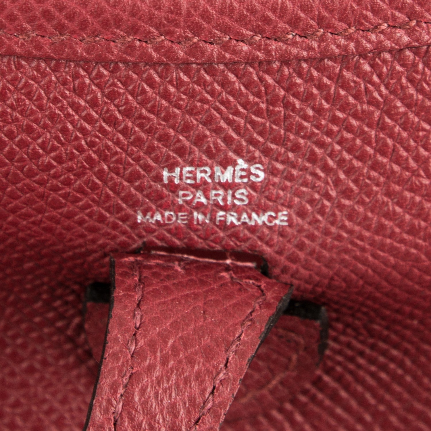 Hermes Epsom Evelyne TPM Rouge Grenat 6 of 7