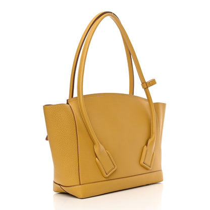 Bottega Veneta Grainy Calfskin Small Arco Curry 3 of 13