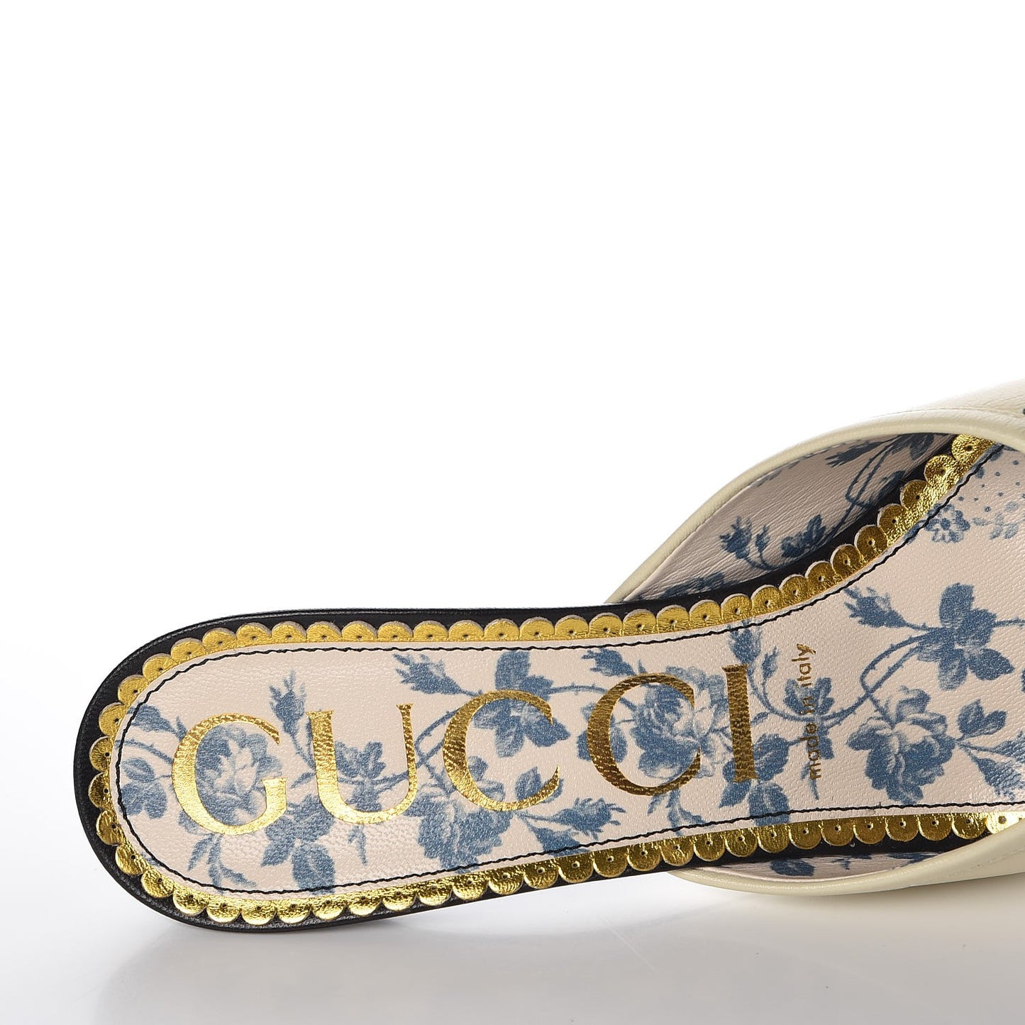 Malaga Kid Web Bow Mid Heel Mules 39 Black Vintage White