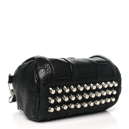 Alexander Wang Pebbled Lambskin Mini Rockie Black Rhodium Hardware 4 of 12