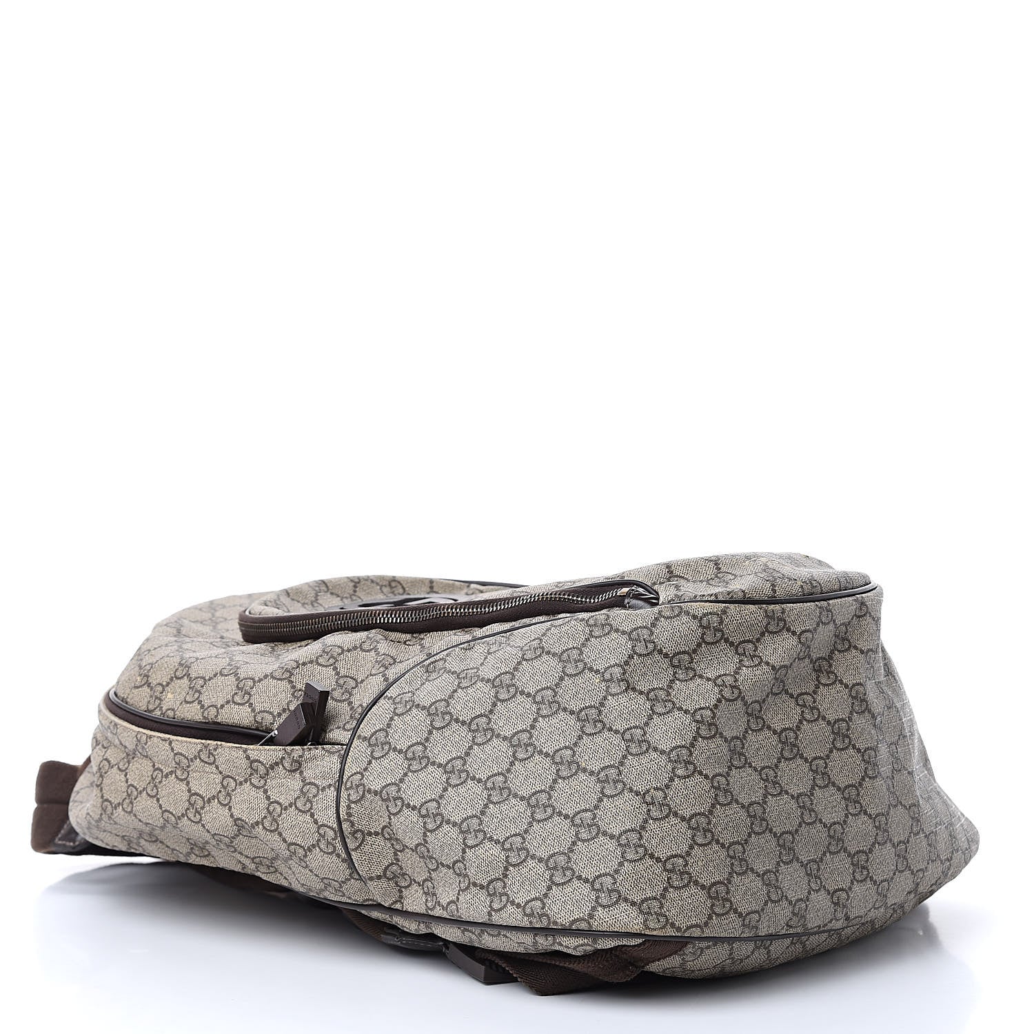 Gucci GG Plus Monogram Interlocking G Medium Backpack Dark Brown 4 of 16
