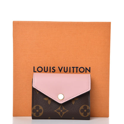 Louis Vuitton Monogram Zoe Wallet Rose Ballerine 7 of 7