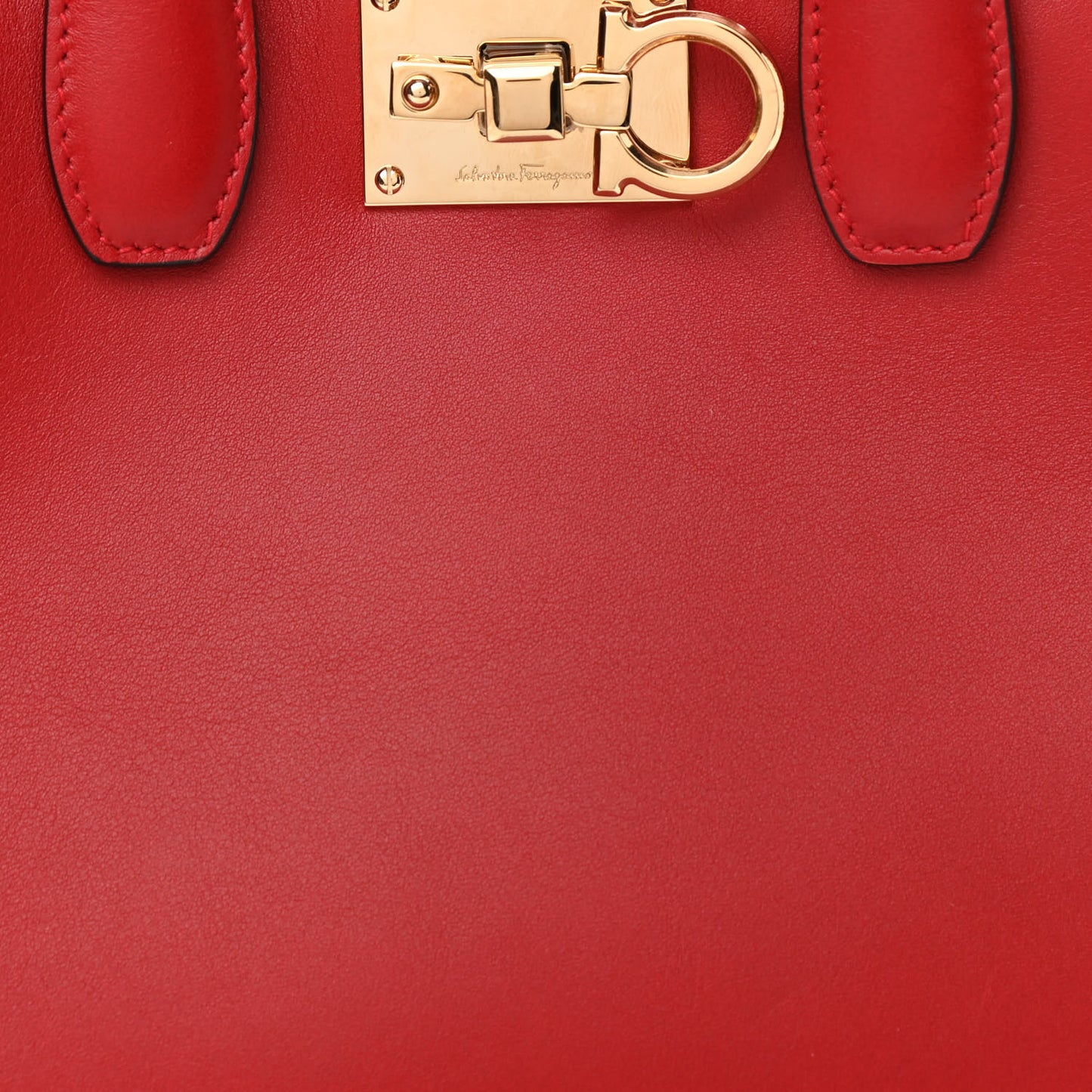 Calfskin Small Studio Box Bag Red