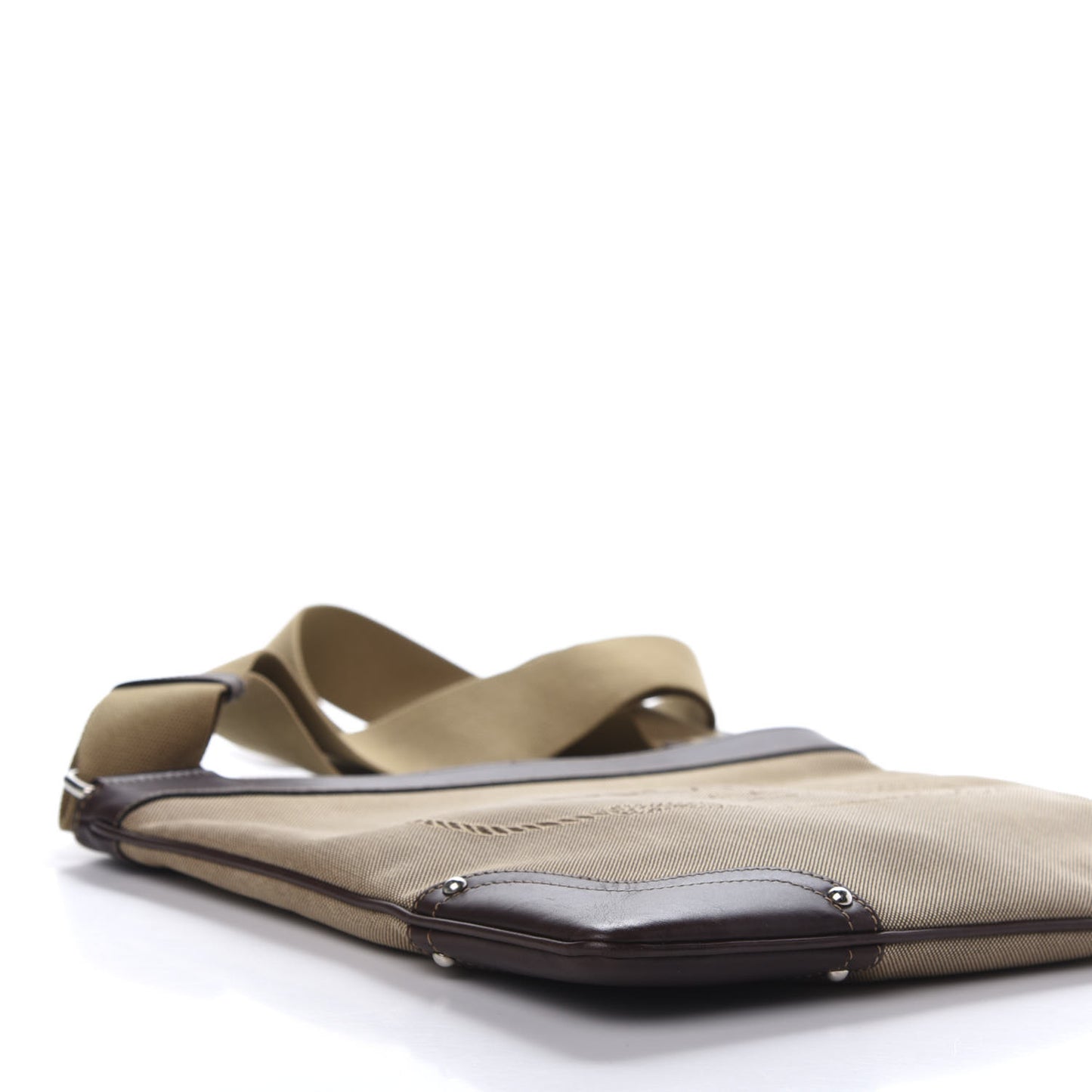 Jacquard Logo Small Flat Messenger Bag Corda Moro