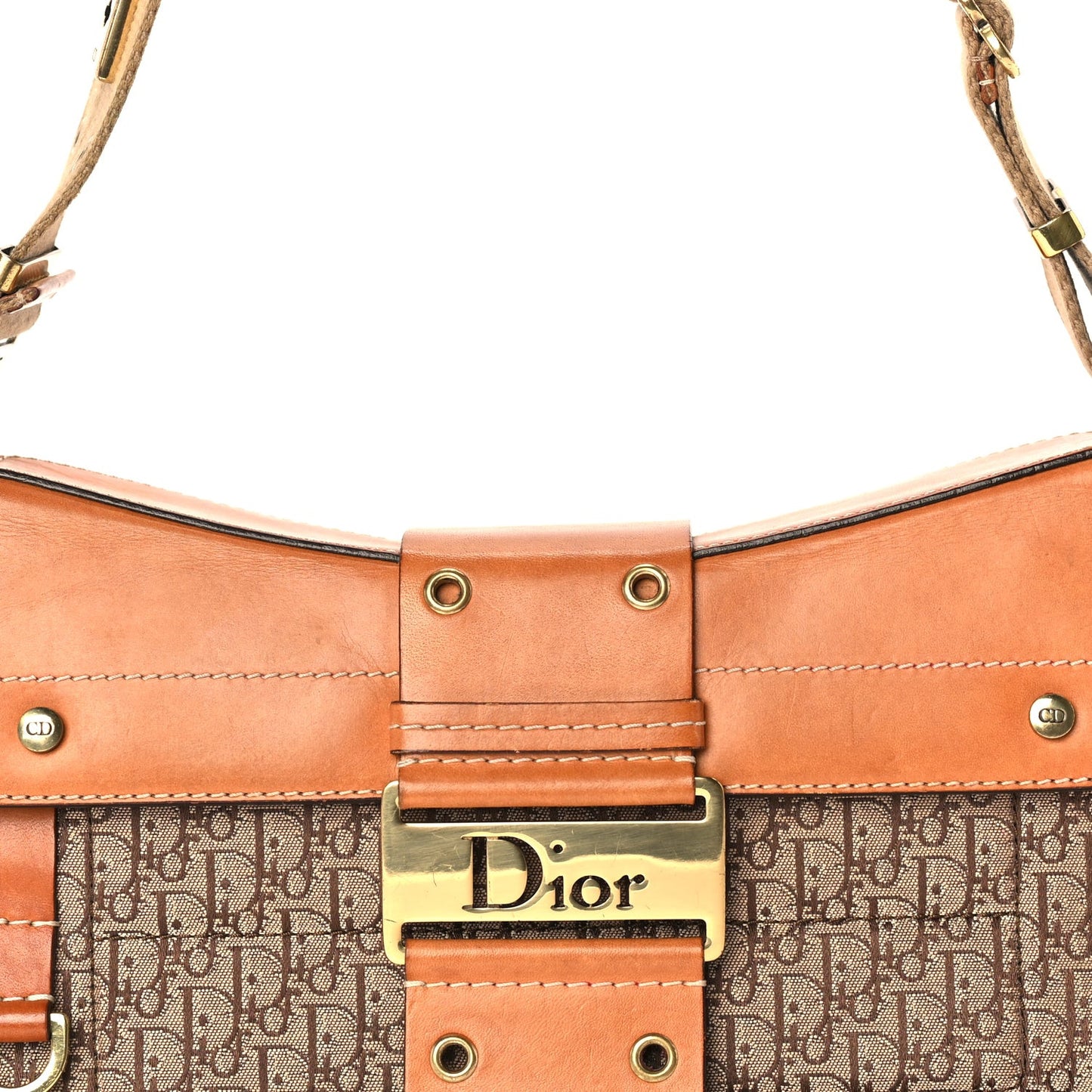 Calfskin Monogram Street Chic Columbus  Beige