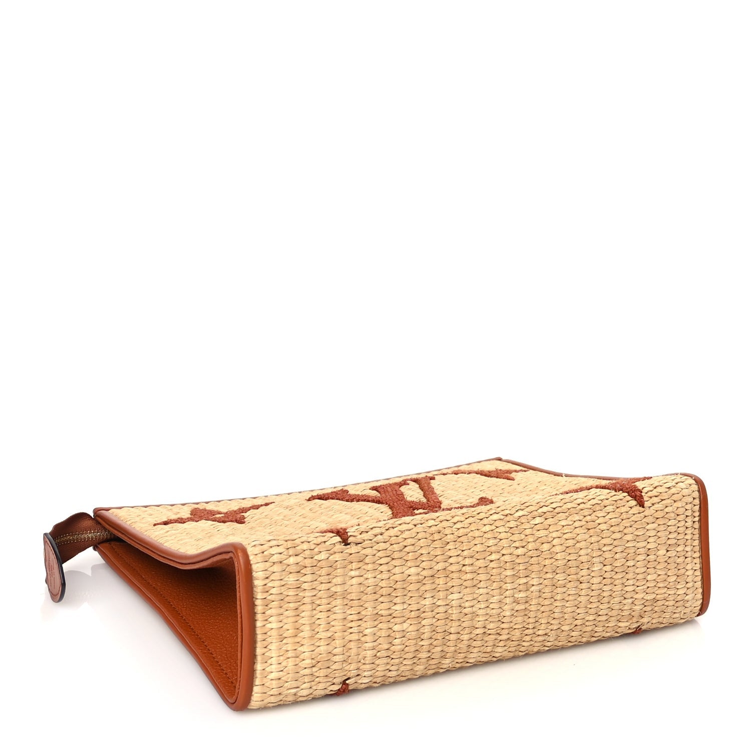 Louis Vuitton Raffia Monogram Giant Toiletry Pouch 26 Tan 4 of 7