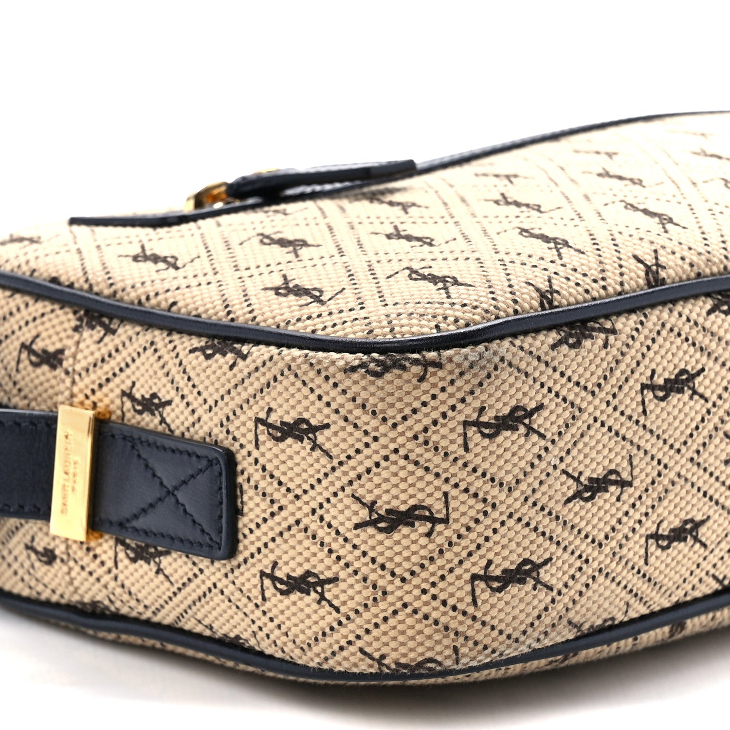 Saint Laurent Canvas Monogram All Over Camera Bag Beige 10 of 11