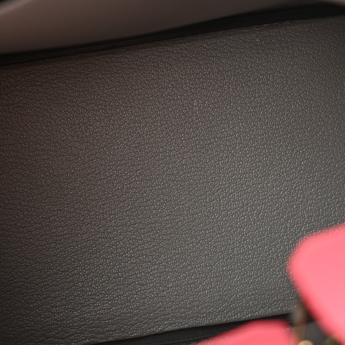 Epsom Horseshoe Birkin 25 Rose Azalee Gris Mouette