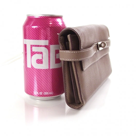 Chevre Kelly Longue Wallet