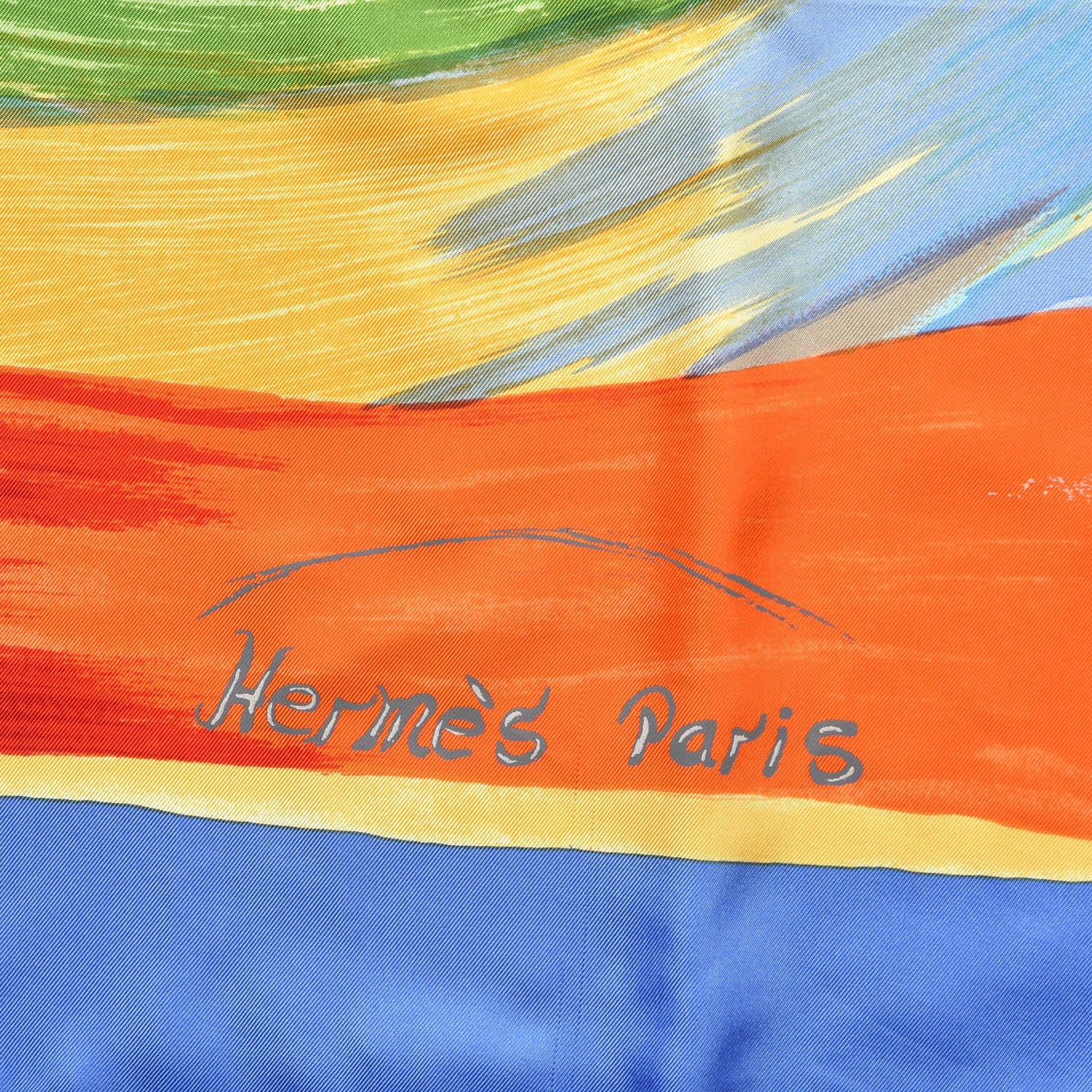 Hermes Silk Smile In Third Millenary Scarf 90 4 of 7