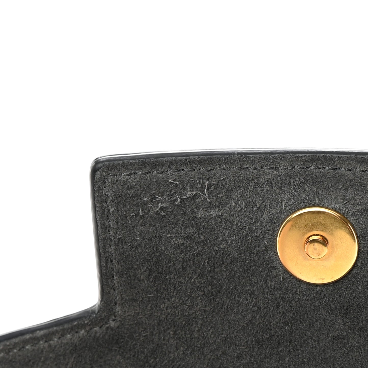 Grained Calfskin Pico Belt Bag Grey