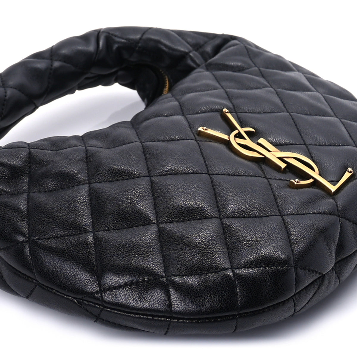 Saint Laurent Lambskin Quilted  Black 8 of 8