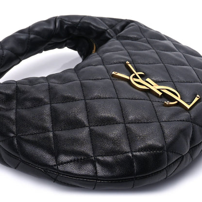 Saint Laurent Lambskin Quilted  Black 8 of 8