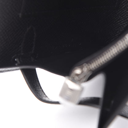 Hermes Epsom Kelly Wallet To Go Black 6 of 10