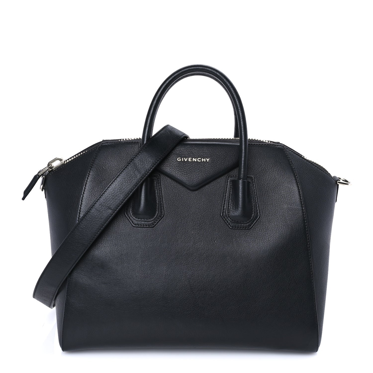 Givenchy Sugar Goatskin Medium Antigona Black 1 of 7
