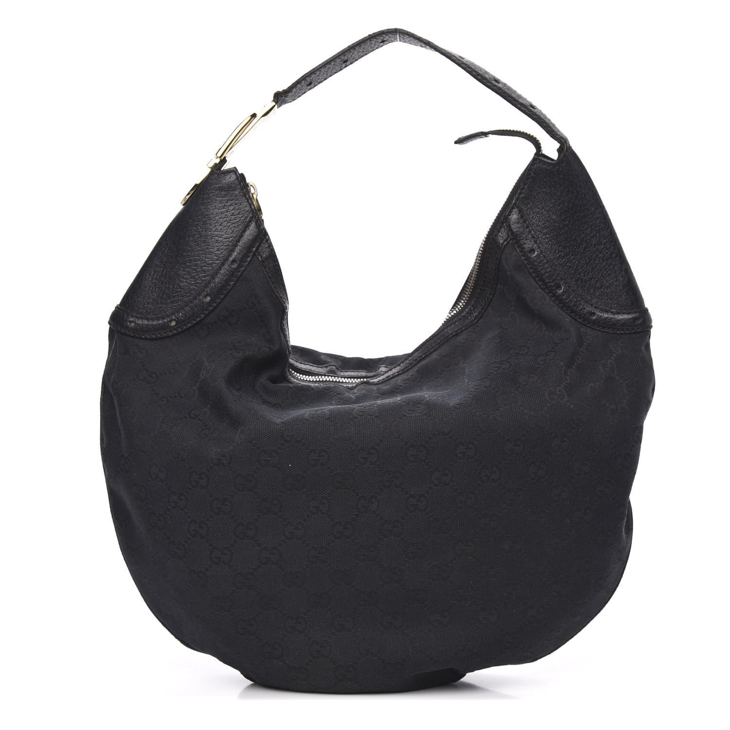 Monogram Glam Hobo Black