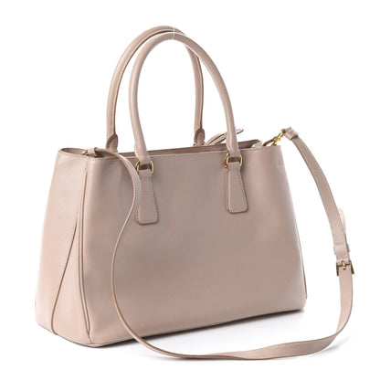 Prada Saffiano Lux Medium Tote Cammeo 2 of 8