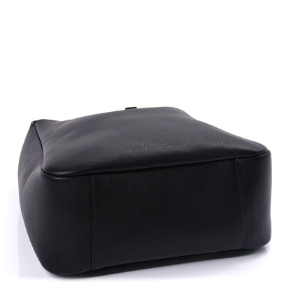 Saint Laurent Supple Calfskin Large Le 5 A 7 Soft Hobo Black 3 of 7