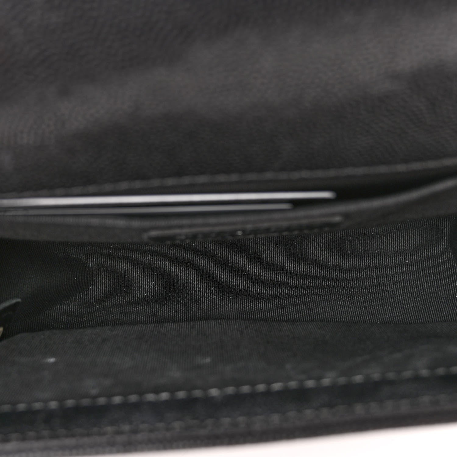 Chanel Caviar Chevron Quilted Small Boy Flap Black 5 of 10